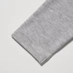 Tops Uniqlo Heattech Extra Warm Cotton Crew Neck Long Sleeved Thermal Woman Gray