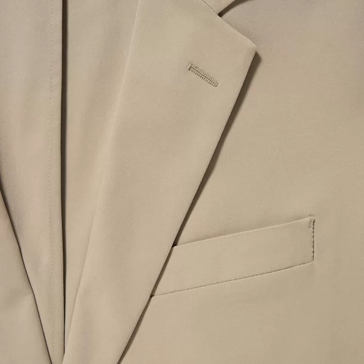 Uniqlo Airsense Ultra Light Men's Suits Beige - uniqlo-men, uniqlo-clothes-suits-men, uniqlo-clothes-men