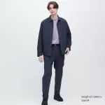 Uniqlo Airsense Ultra Light Seersucker Men’s Overshirt Blue