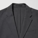 Uniqlo Airsense Ultra Light Wool-look Jackets Men Dark Grey