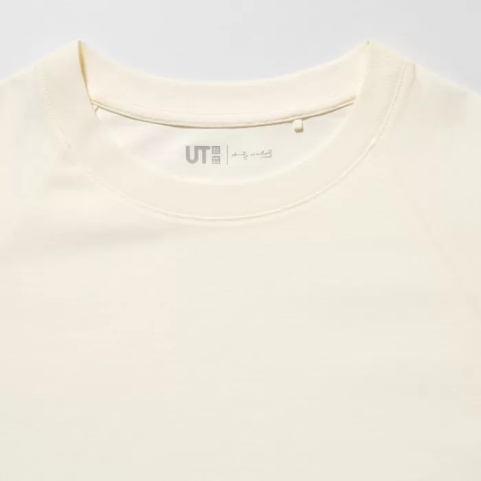Uniqlo Andy Warhol Flowers Collection Ut Printed T-shirt Women White