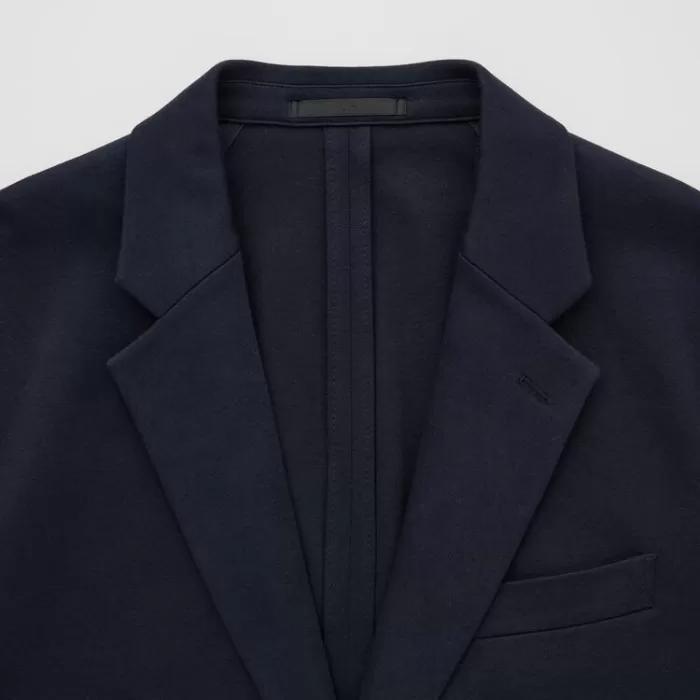 Uniqlo Comfort Men’s Jackets Navy Blue