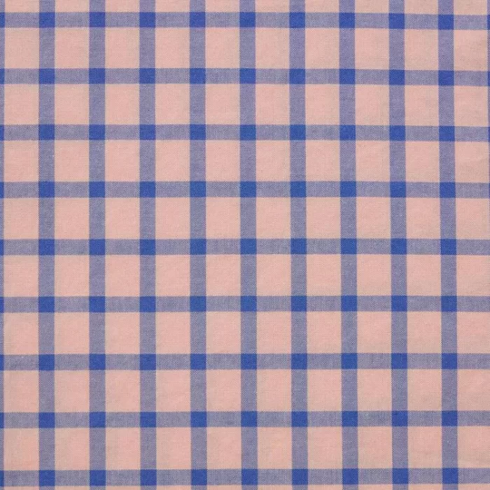 Uniqlo Extra Fine Cotton Broadcloth Regular Fit Checked (Button-down Collar) Men’s Shirts Pink