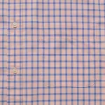 Uniqlo Extra Fine Cotton Broadcloth Regular Fit Checked (Button-down Collar) Men’s Shirts Pink