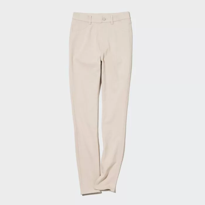 Uniqlo Heattech Ultra Stretch Thermal Leggings (Long) Woman Beige