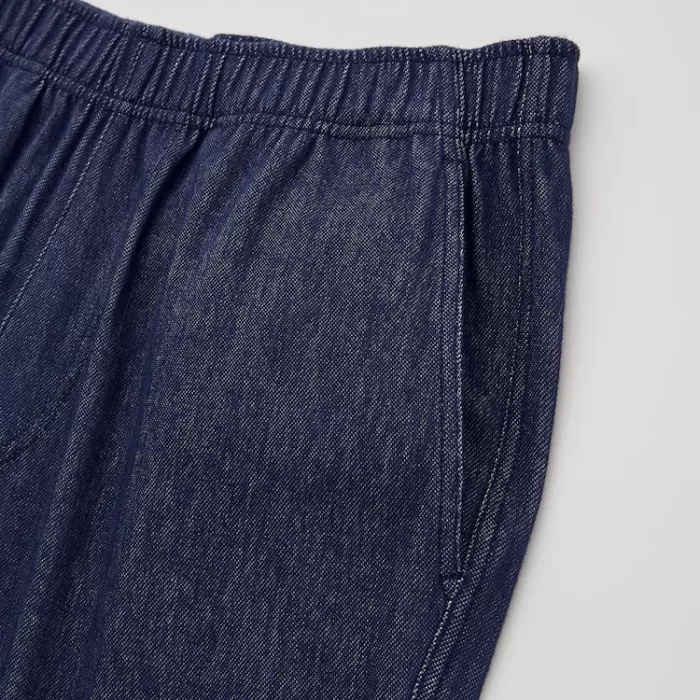 Uniqlo Homewear Jersey Relaxed Fit Ankle Length (2021 Season) Men Blue