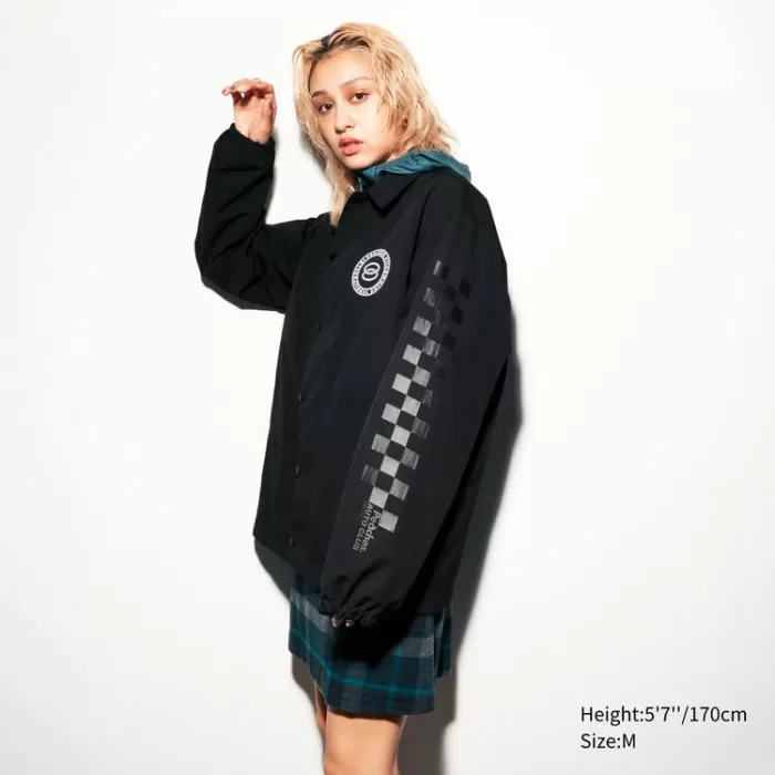 Uniqlo Hypebeast Community Center Ut Printed Coach Men’s Jackets Black
