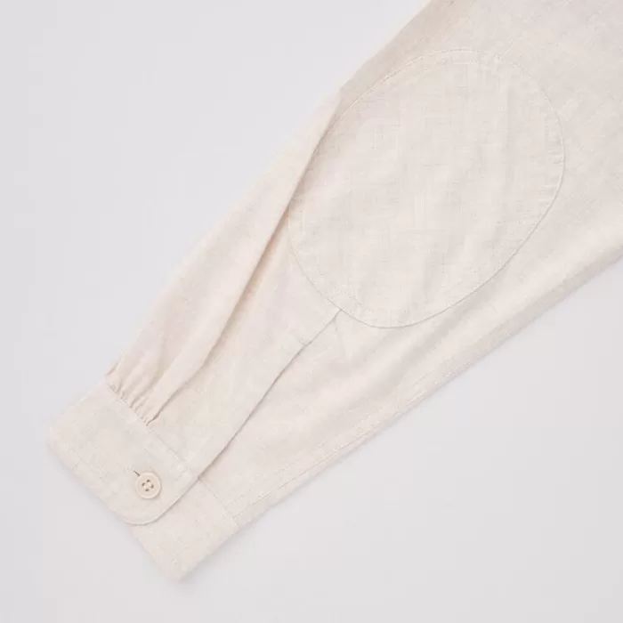Uniqlo Ines De La Fressange Flannel Tunic Tops Women Beige