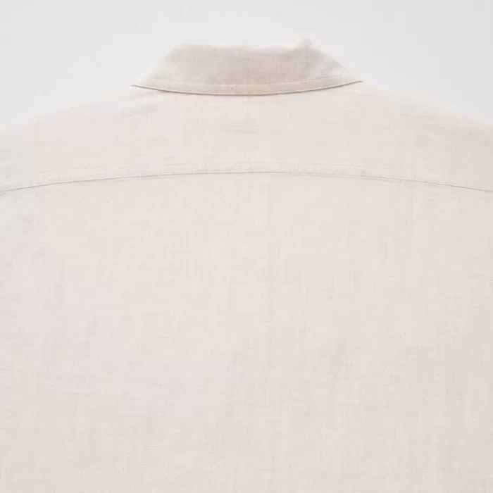 Uniqlo Ines De La Fressange Flannel Tunic Tops Women Beige