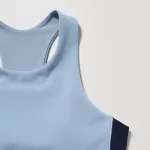 Uniqlo Jw Anderson Cropped Fit Sleeveless Women’s Bras Blue