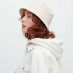 Uniqlo Linen Blend Bucket Hats Men White