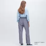 Uniqlo Linen Blend Easy Women’s Homewear Grey
