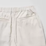 Uniqlo Linen Blend Relaxed Fit Jogger Pants Boys Beige