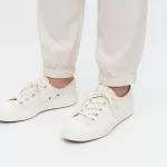 Uniqlo Linen Blend Relaxed Fit Jogger Pants Boys Beige