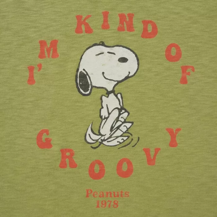 Uniqlo Love Sunshine & Peanuts Ut Printed Women’s T-Shirt Green