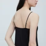 Uniqlo Mame Kurogouchi Airism Plunge Briefs Women’s Black Bra