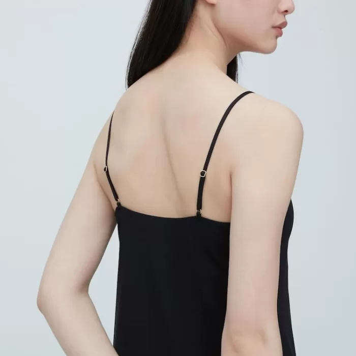 Uniqlo Mame Kurogouchi Airism Plunge Briefs Women’s Black Bra