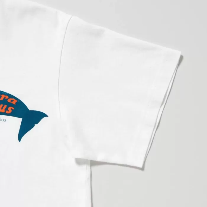Uniqlo National Museum Tokyo Ut Printed Kids White T-Shirt