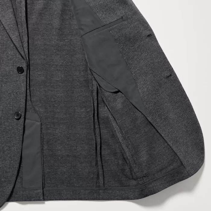 Uniqlo Patterned Comfort Men’s Jackets Grey