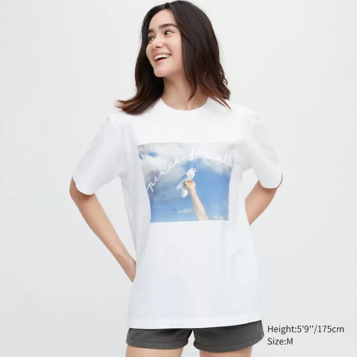 Uniqlo Peace For All Ut Printed T-Shirt (Cristina De Middel) Women’s White