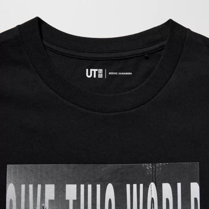Uniqlo Peace For All Ut Printed T-Shirt (Kosuke Kawamura) Women Black