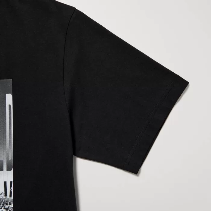 Uniqlo Peace For All Ut Printed T-Shirt (Kosuke Kawamura) Women Black