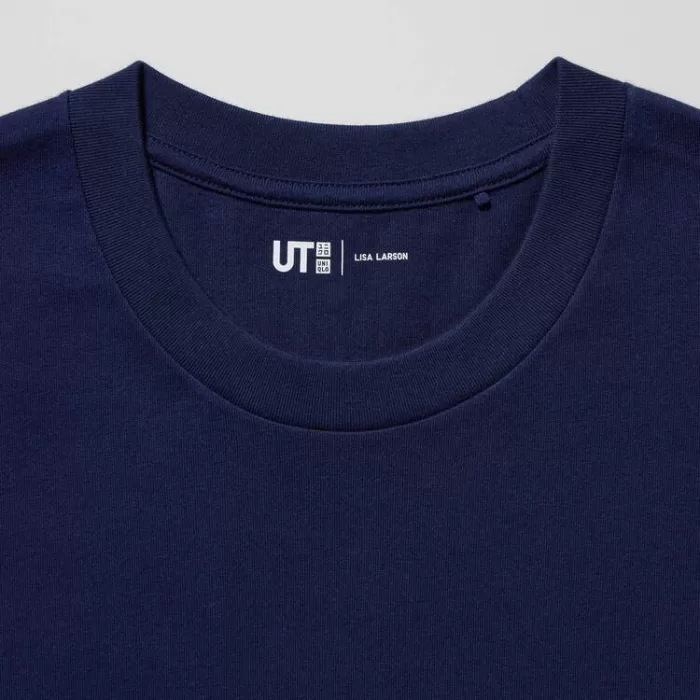 Uniqlo Peace For All Ut Printed T-Shirt (Lisa Larson) Men’s Navy Blue
