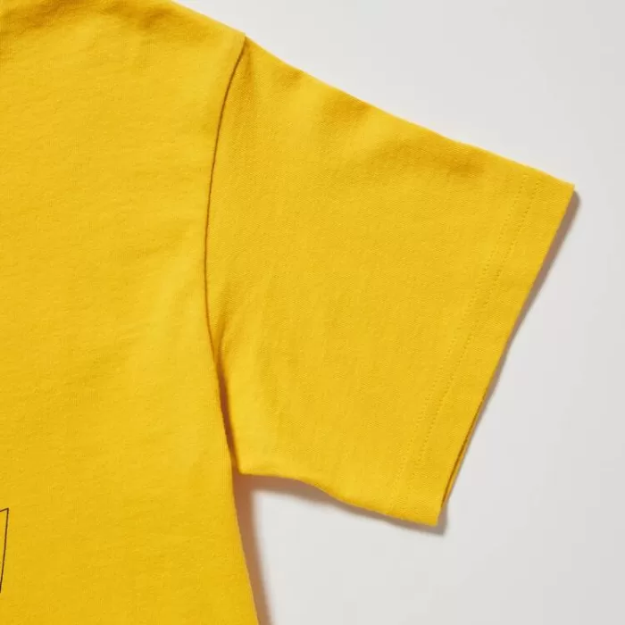 Uniqlo Pokemon Ut Printed T-Shirt Kids Yellow