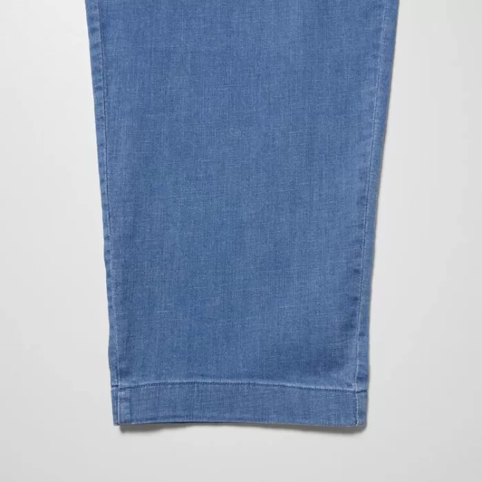 Uniqlo Relaxed Fit Ankle Length Men’s Pants Blue