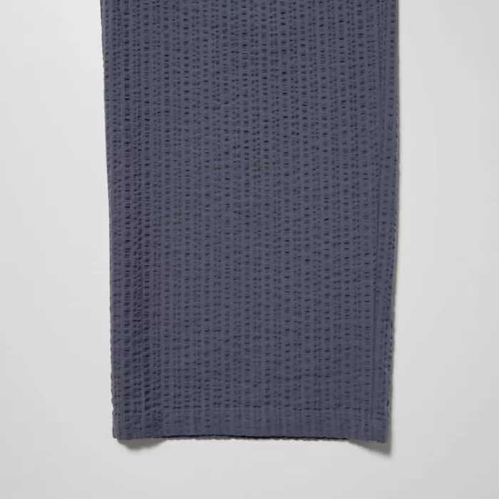 Uniqlo Seersucker Easy Women’s Loungewear Dark Grey