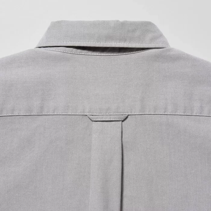 Uniqlo Slim Fit Oxford Men’s Shirts Grey