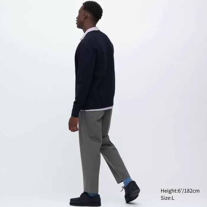 Uniqlo Smart Ankle Length Men’s Pants Grey