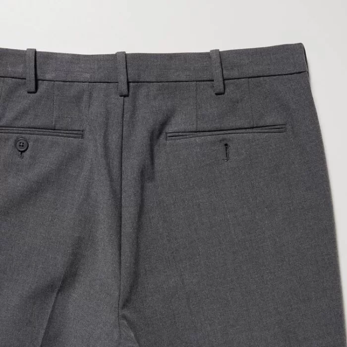 Uniqlo Smart Ankle Length Men’s Pants Grey