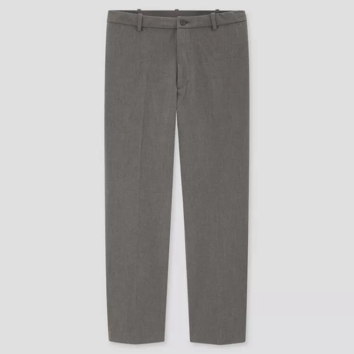 Uniqlo Smart Comfort Ankle Length Pants (2020 Season) Men Grey