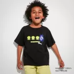 Uniqlo Splatoon 3 Ut Printed T-Shirt Kids Black
