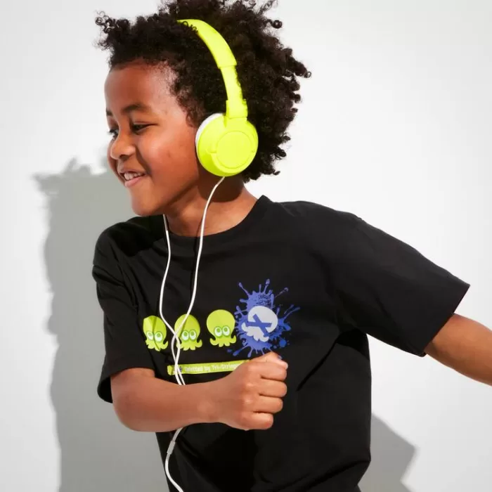 Uniqlo Splatoon 3 Ut Printed T-Shirt Kids Black
