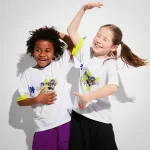 Uniqlo Splatoon 3 Ut Printed T-Shirt Kids White