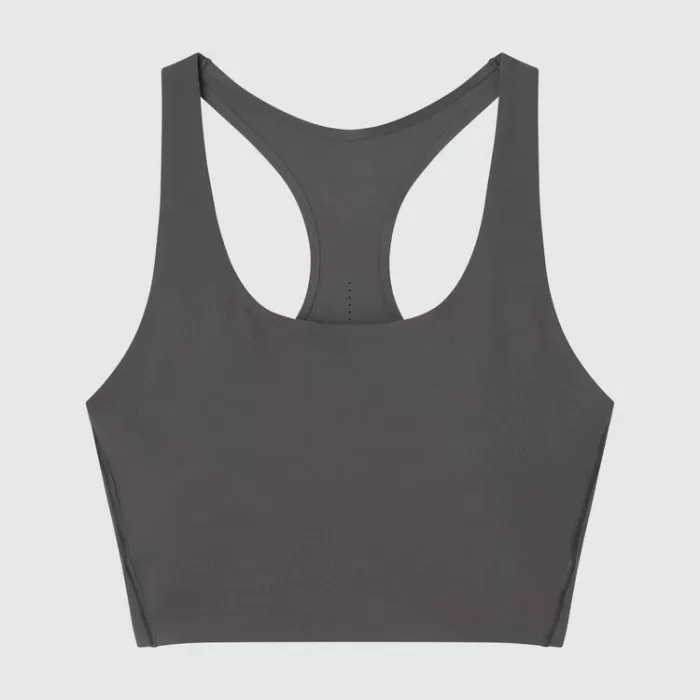 Uniqlo Square Neck Active Wireless Women’s Bras Grey