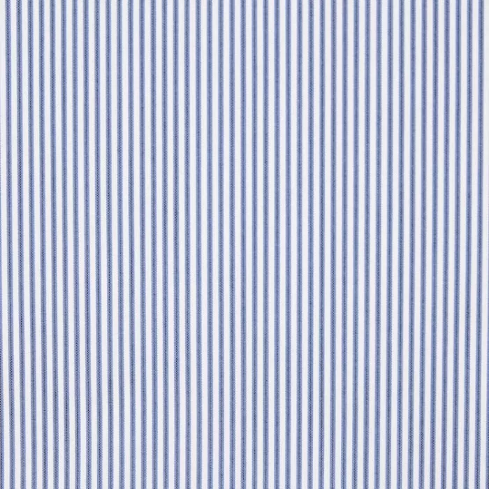Uniqlo Supima Cotton Stretch Broadcloth Striped Long Sleeved Women’s Shirts Blue