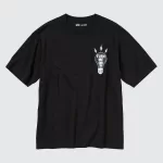 Uniqlo The Message Ut Printed Sweatshirts (Cali Dewitt) Men Black
