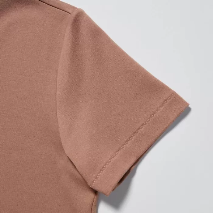 Uniqlo U Crew Neck Women’s T-Shirt Pink