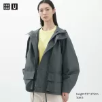 Uniqlo U Relaxed Women’s Anorak Dark Grey