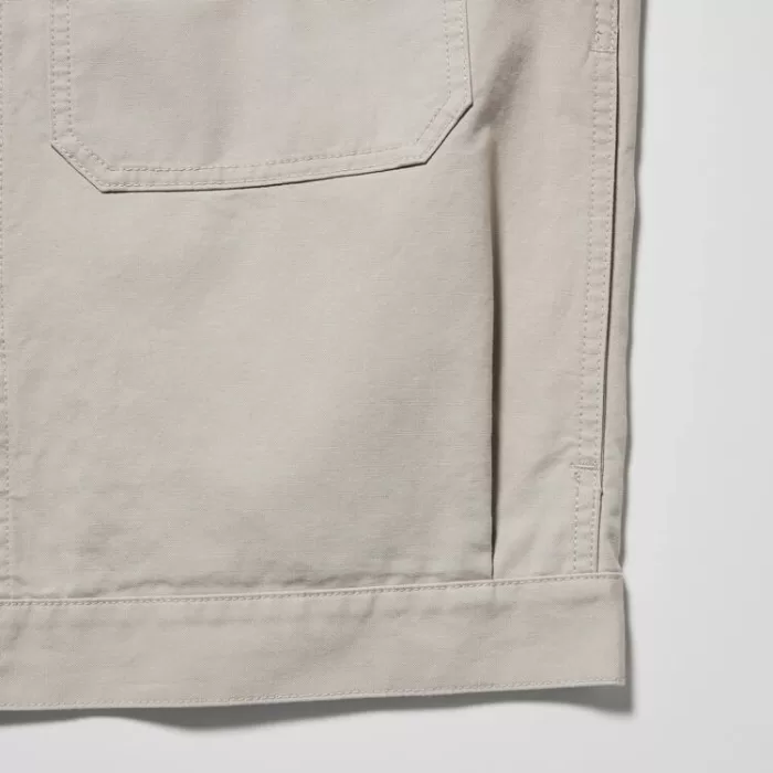 Uniqlo U Short Jackets Men Beige