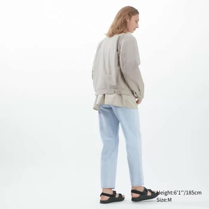 Uniqlo U Short Jackets Men Beige
