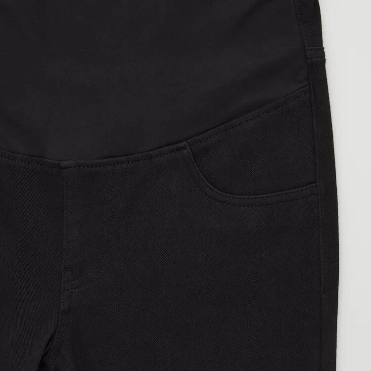 Uniqlo Ultra Stretch Maternity Leggings Women Black - uniqlo-women, uniqlo-pants-women, uniqlo-pants-leggings-women