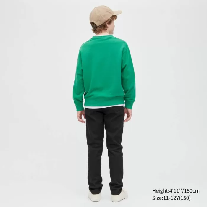 Uniqlo Ultra Stretch Slim Fit Pants Boys Black