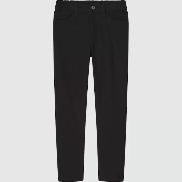 Uniqlo Ultra Stretch Slim Fit Zip Fly Pants Boys Black