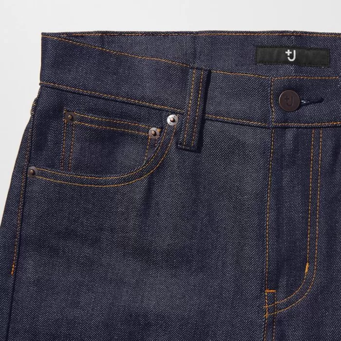 Uniqlo +j Selvedge Straight Leg Women’s Jeans Grey